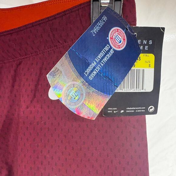 Burgundy and grey nike virginia 2 piece set - Picture 7 of 8